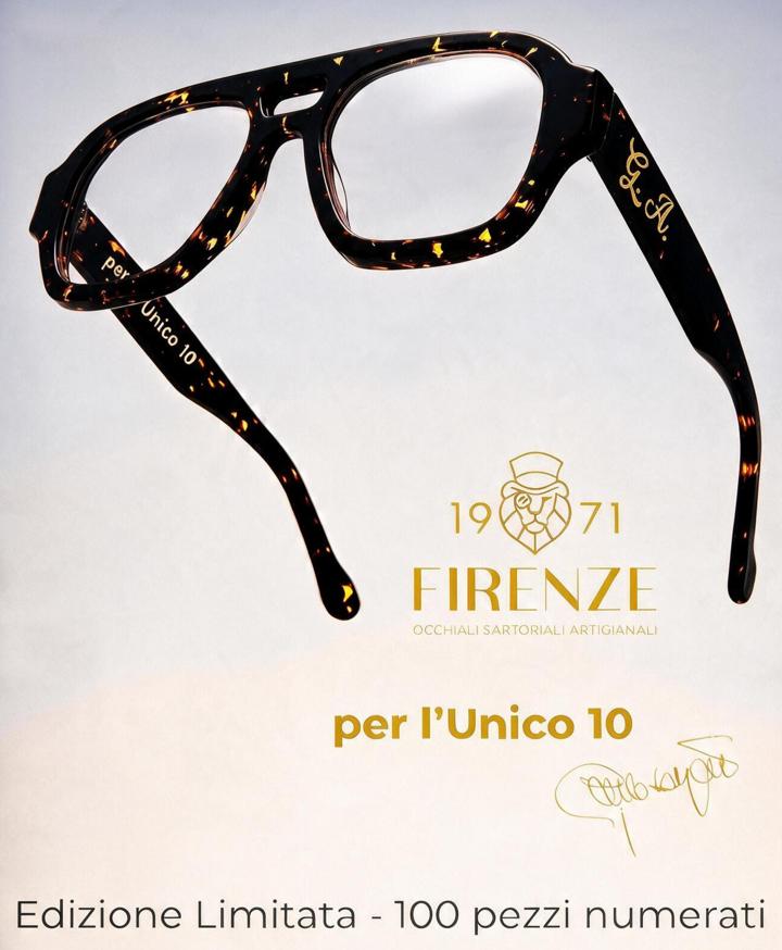 Incisione laser Unico 10 e iniziali G.A.